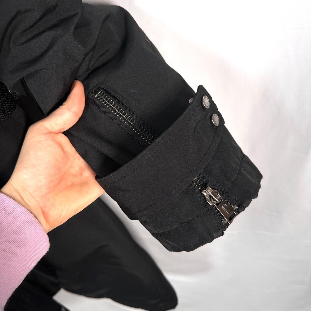 Pendleton Women’s Down Jacket Black Small Hooded … - image 5